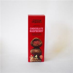 Ceres Organics Fudgy Bites Choc Rasp 4pk