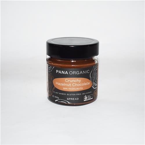 Pana Organic Crunchy Hazelnut Chocolate Spread 200g All About