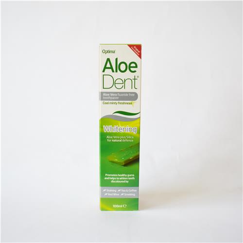 Aloedent Toothpaste Whitening 100ml – All About Organics Online