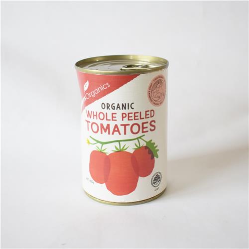 Ceres Tomatoes Whole Tinned 400g Certified Organic