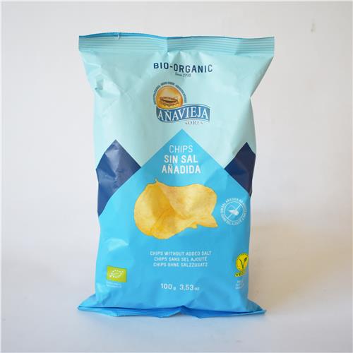 Anavieja Potato Chips Salt Free 100g Organic