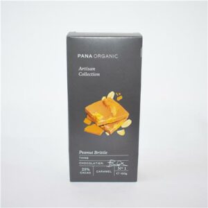 Pana Organic Thins Peanut Brittle 100g