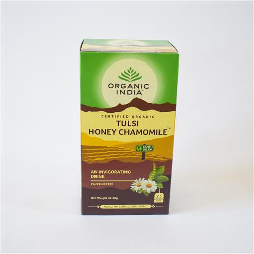 Organic India Tulsi Honey Chamomile Tea 25 Bags