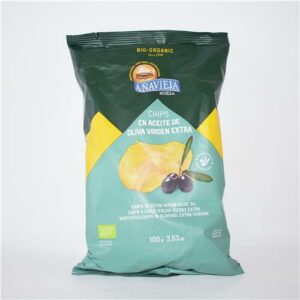 Anavieja Potato Chips EVOO Certified Organic 100g