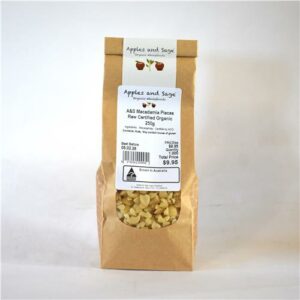 A&S Macadamia Pieces Raw Certified Organic 250g