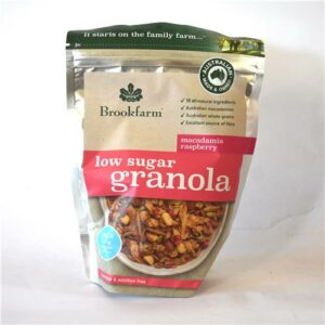 Brookfarm Granola Raspberry Low Sugar 400g