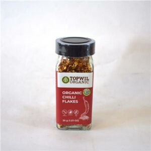 Topwil Spices Organic Chilli Flakes 35g