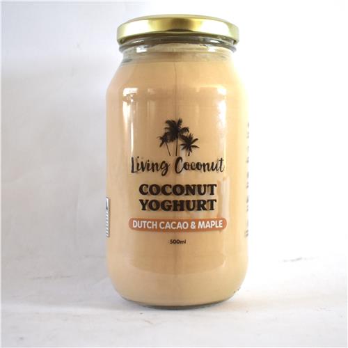 Green St Kitchen Living Coconut Yoghurt Cacao & Maple 500ml