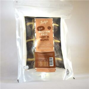 Judy's Gluten Free  Buns Fruit 6Pk 550gm