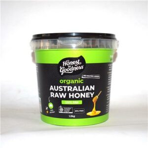 Honest To Goodness Organic Raw Honey Australian 1.5KG