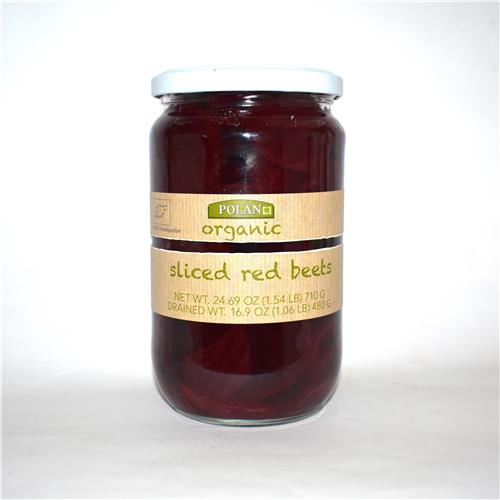 Polan Organic Polish Sliced Red Beetroot 710g