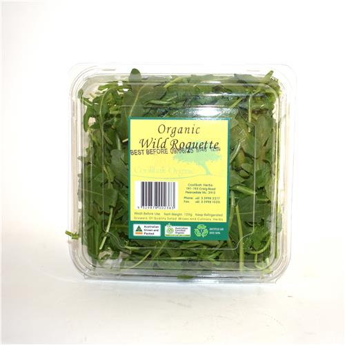 Roquette Punnet 120g Certified Organic