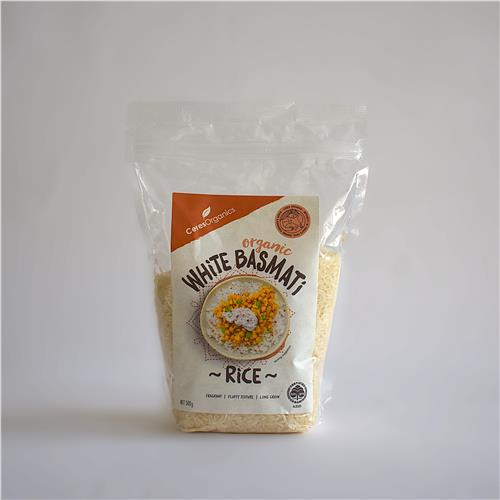 Ceres Organics Rice Basmati White 500g Certified Organic