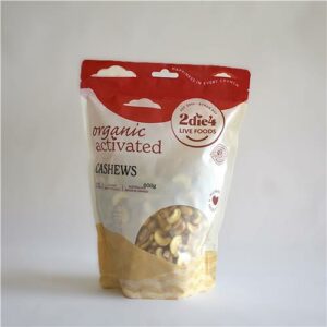 2Die4 Activated Organic Cashews 600g