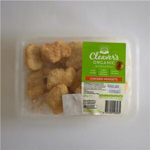 Cleavers Organic Chicken Nuggets 300g FROZEN