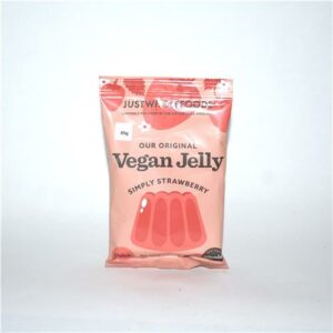 Just Wholefoods Organic Jelly Crystals Strawberry 85g