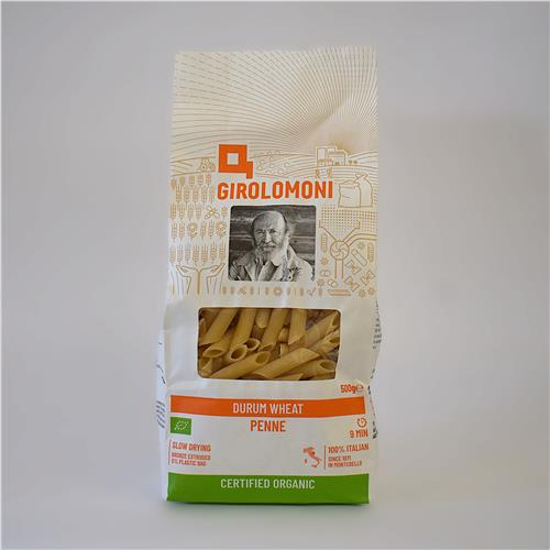 Girolomoni Pasta Penne Rigate 500g Certified Organic