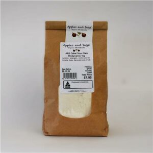 A&S Cake & Biscuit Flour Plain Biodynamic 1kg