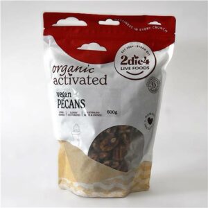 2Die4 Activated Organic Vegan Pecans 600g