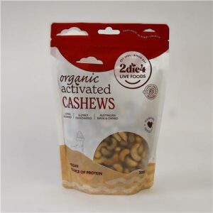 2Die4 Activated Organic Cashews 300g