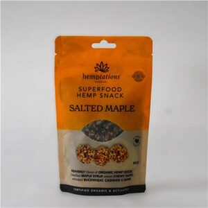 2Die4 Activated Organic Hemptations Salted Maple 80g