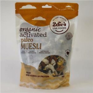 2Die4 Activated Organic Paleo Muesli 600g