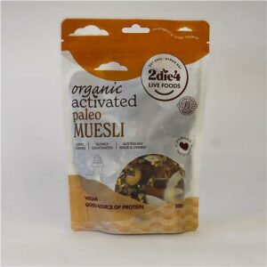 2Die4 Organic Activated Paleo Muesli 300g