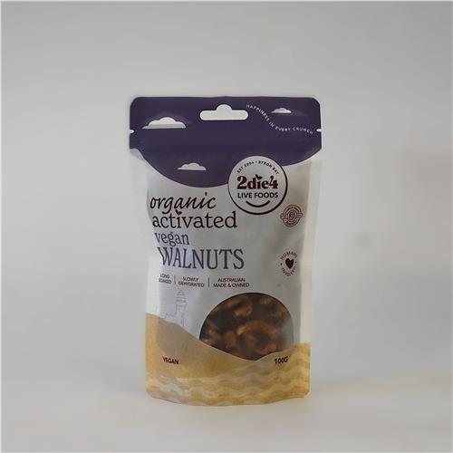 2Die4 Walnuts Activated Vegan 100g Certified Organic