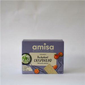 Amisa Crispbread Buckwheat Certified Organic 120g