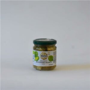 Biona Artichoke Hearts in Brine Certified Organic 200g