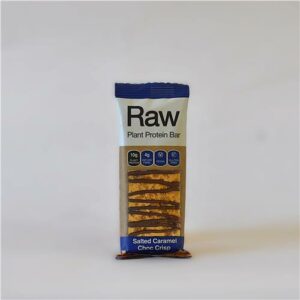 Amazonia Raw Protein Bar Salted Caramel Choc Crisp 40g
