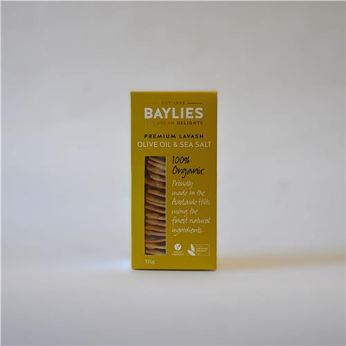 Baylie's Organic Olive Oil Lavash 110g