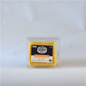 Barambah Organics Cheese Cheddar Sliced 210g Certified Organic