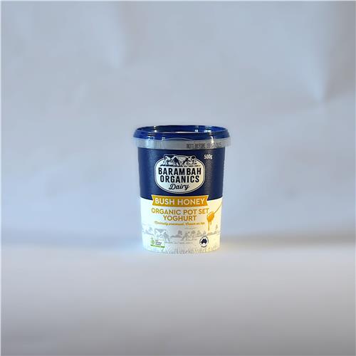 Barambah Yoghurt Bush Honey 500g Certified Organic