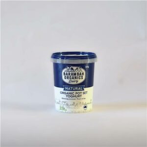 Barambah Organics Natural Yoghurt 500g