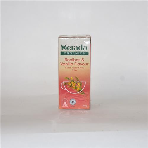 Nerada Organic Rooibos Vanilla Tea 25s 46g
