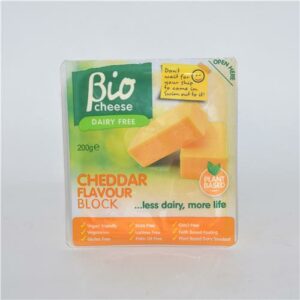 Bio Cheese Cheddar Block 200g