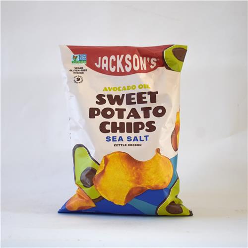 Jackson's Sweet Potato Chips in Avo Oil Sea Salt 142g