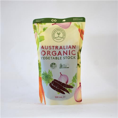 AOFC Stock  Vegetable 500ml Certified Organic