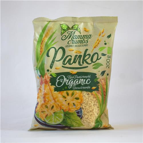 Mamma Crumbs Panko Crumbs 200g Certified Organic