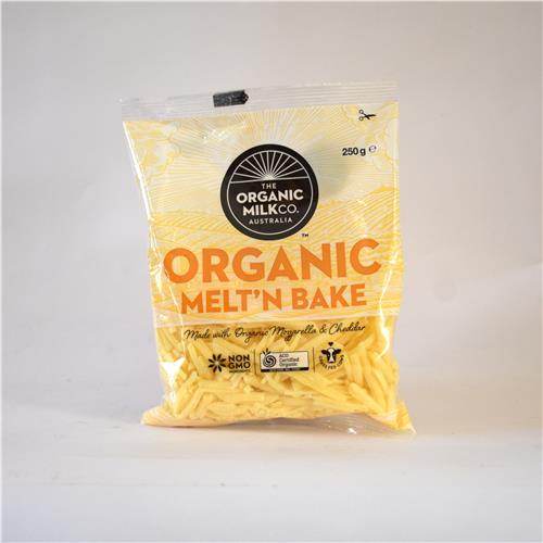 The Organic Milk Co Melt 'N Bake Shredded 250g