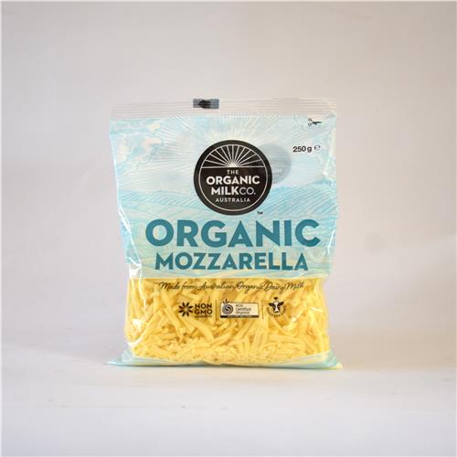 The Organic Milk Co Mozzarella Shredded 250g