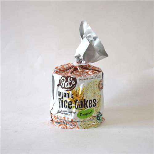 Pat's Organic Rice Cakes 150g