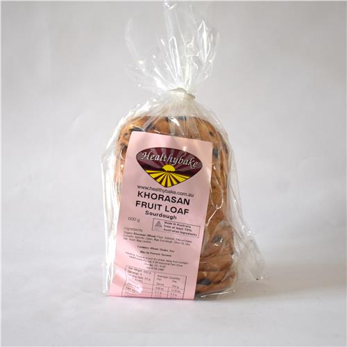 Healthybake Loaf Khorasan Fruit 600g