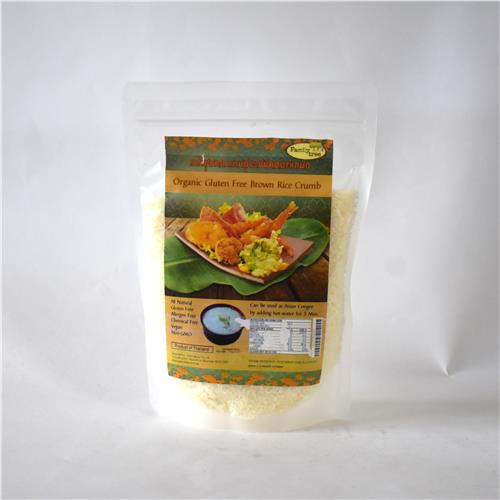 Family Tree Rice Crumbs Brown 250g Certified Organic