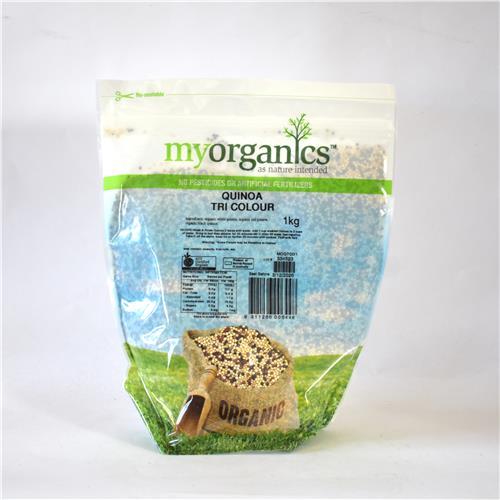 My Organics Quinoa Tri-Colour 1kg