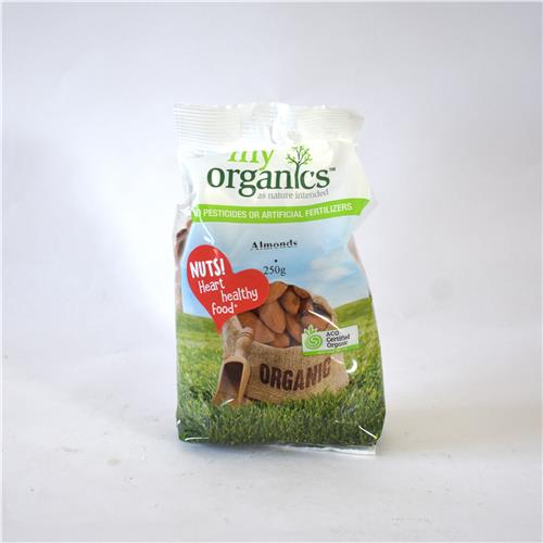 My Organics Australian Almonds 250g