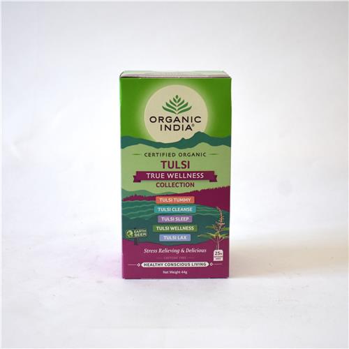 Organic India Tulsi True Wellness Collection Tea 25 Bags