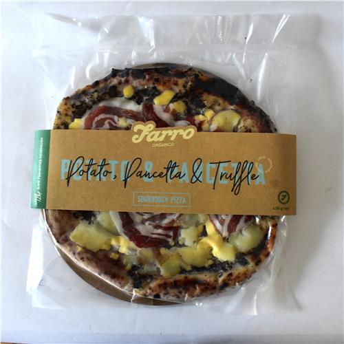 Farro Organico Potato, Pancetta, Truffle Pizza