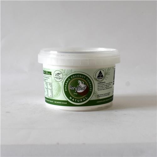 Very Best Coconut Yoghurt Natural 550g Certified Organic